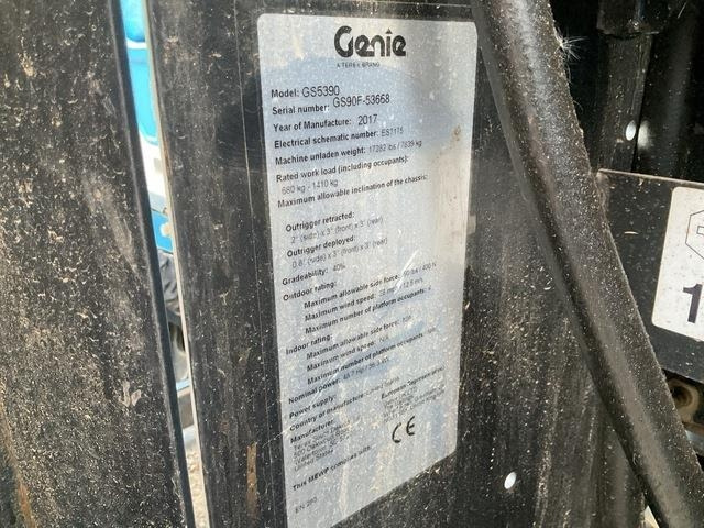 Genie GS5390 - Scherenbühne: das Bild 5 Genie GS5390 - Scherenbühne: das Bild 5