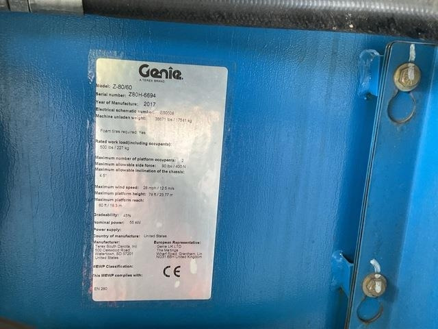 Genie Z-80/60 - Gelenkarmbühne: das Bild 5 Genie Z-80/60 - Gelenkarmbühne: das Bild 5