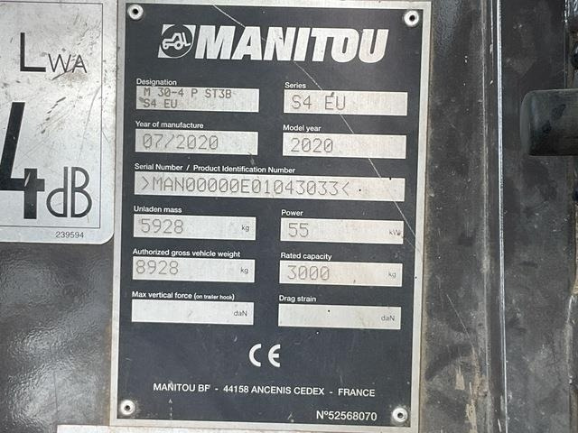 Manitou M30-4 - Geländestapler: das Bild 5 Manitou M30-4 - Geländestapler: das Bild 5