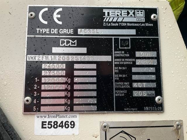 Terex AC35L - All-Terrain Kran: das Bild 5 Terex AC35L - All-Terrain Kran: das Bild 5