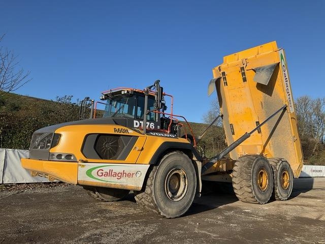 Knickgelenkter Dumper Volvo A60H: das Bild 15