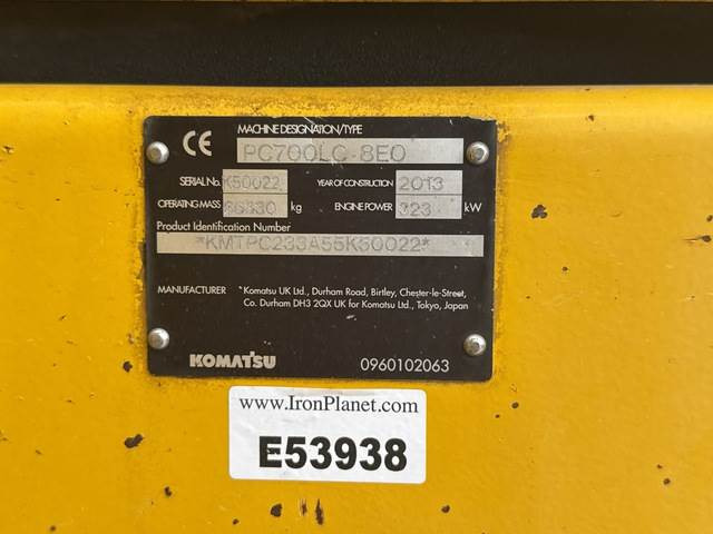 Komatsu PC700LC-8EO - Kettenbagger: das Bild 5 Komatsu PC700LC-8EO - Kettenbagger: das Bild 5