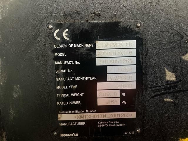 Komatsu XH901XC-6 - Harvester: das Bild 5 Komatsu XH901XC-6 - Harvester: das Bild 5