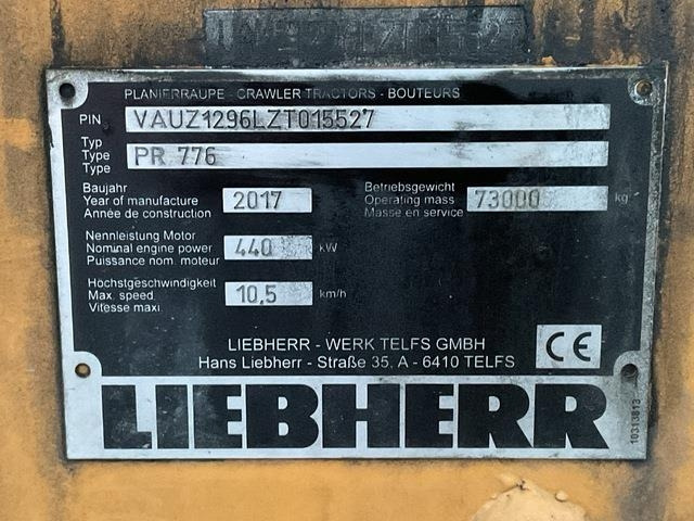 Liebherr PR776 - Bulldozer: das Bild 5 Liebherr PR776 - Bulldozer: das Bild 5