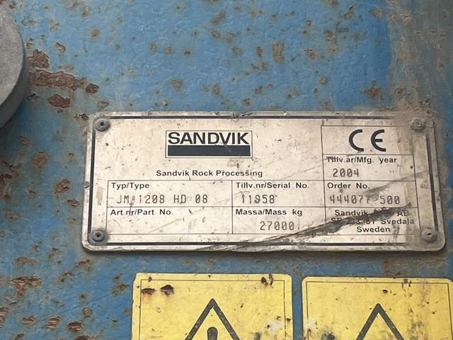 Sandvik JM1208 - Backenbrecher: das Bild 5 Sandvik JM1208 - Backenbrecher: das Bild 5