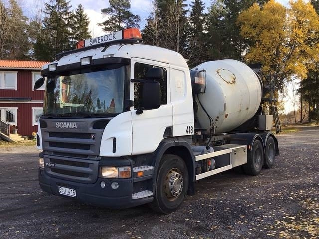 Scania P420LB - Fahrmischer: das Bild 1 Scania P420LB - Fahrmischer: das Bild 1
