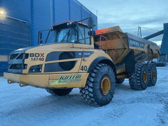 Volvo A40G - Knickgelenkter Dumper: das Bild 1 Volvo A40G - Knickgelenkter Dumper: das Bild 1