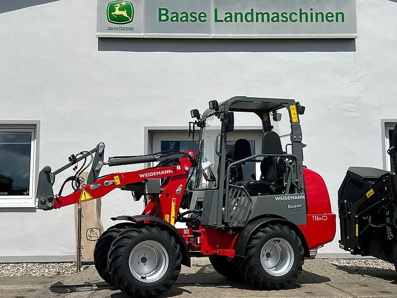 Weidemann 1160 StVZO + Front- u. Heckscheibe - Radlader: das Bild 1 Weidemann 1160 StVZO + Front- u. Heckscheibe - Radlader: das Bild 1