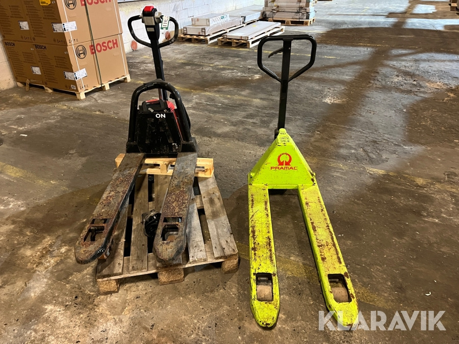 Flurförderzeug Palleløftere Pramac 2 styk: das Bild 1