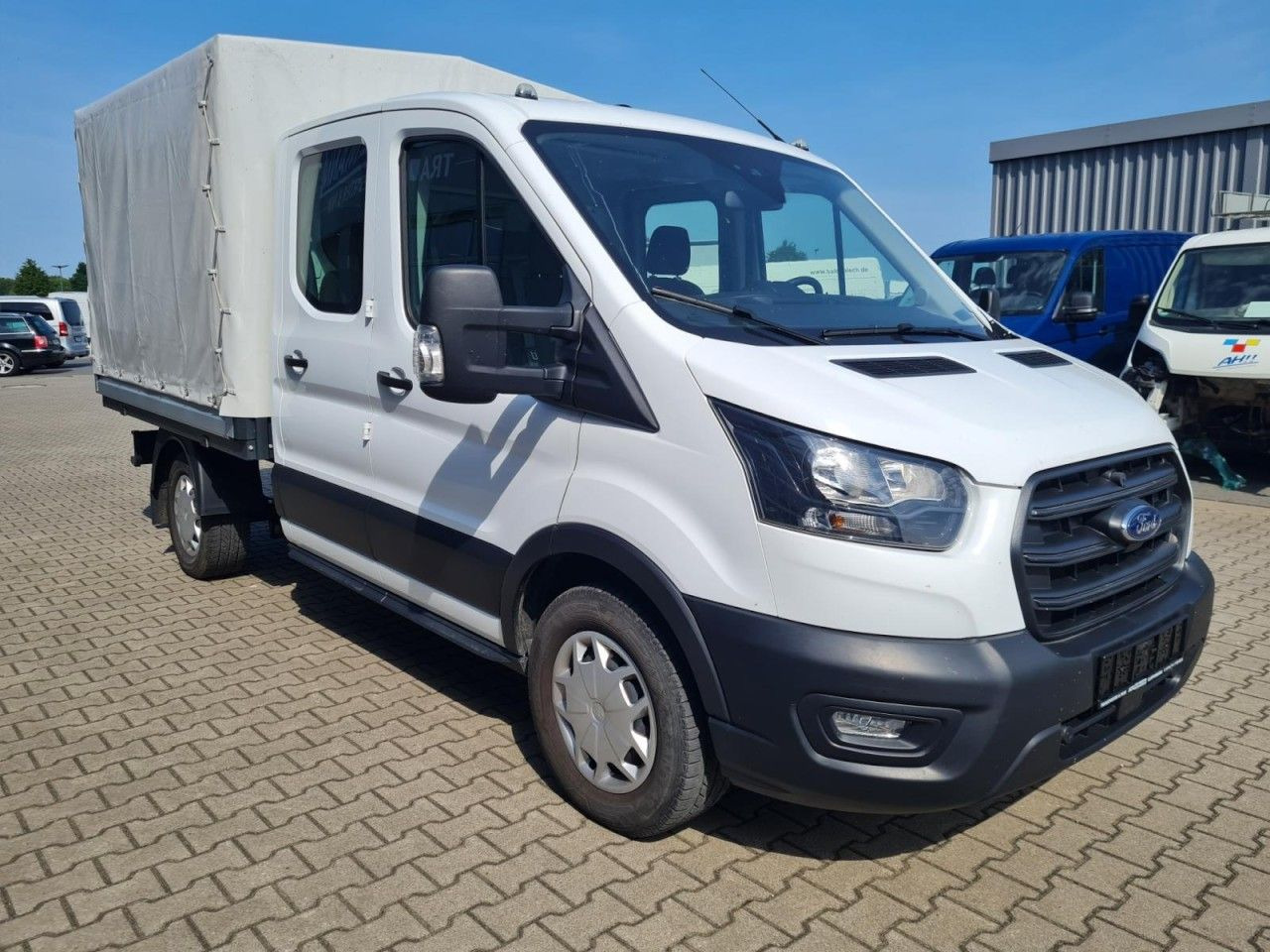 Ford Transit 350 Doka TDci Trend L2 Plane KLIMA TEMPO - Pritsche Transporter, Transporter mit Doppelkabine: das Bild 3 Ford Transit 350 Doka TDci Trend L2 Plane KLIMA TEMPO - Pritsche Transporter, Transporter mit Doppelkabine: das Bild 3