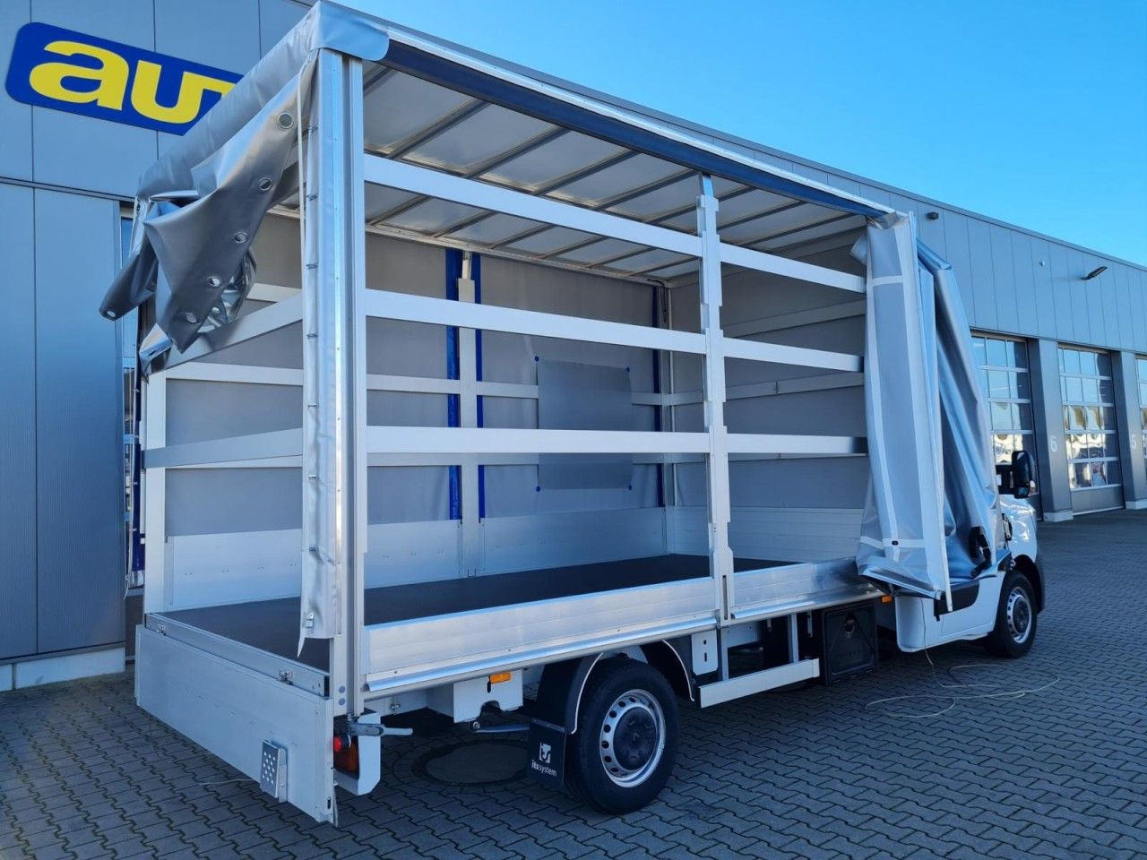Renault Master 3,5t Pritsche Schiebe Plane ERGO TEMPOMAT - Planen Transporter: das Bild 4 Renault Master 3,5t Pritsche Schiebe Plane ERGO TEMPOMAT - Planen Transporter: das Bild 4