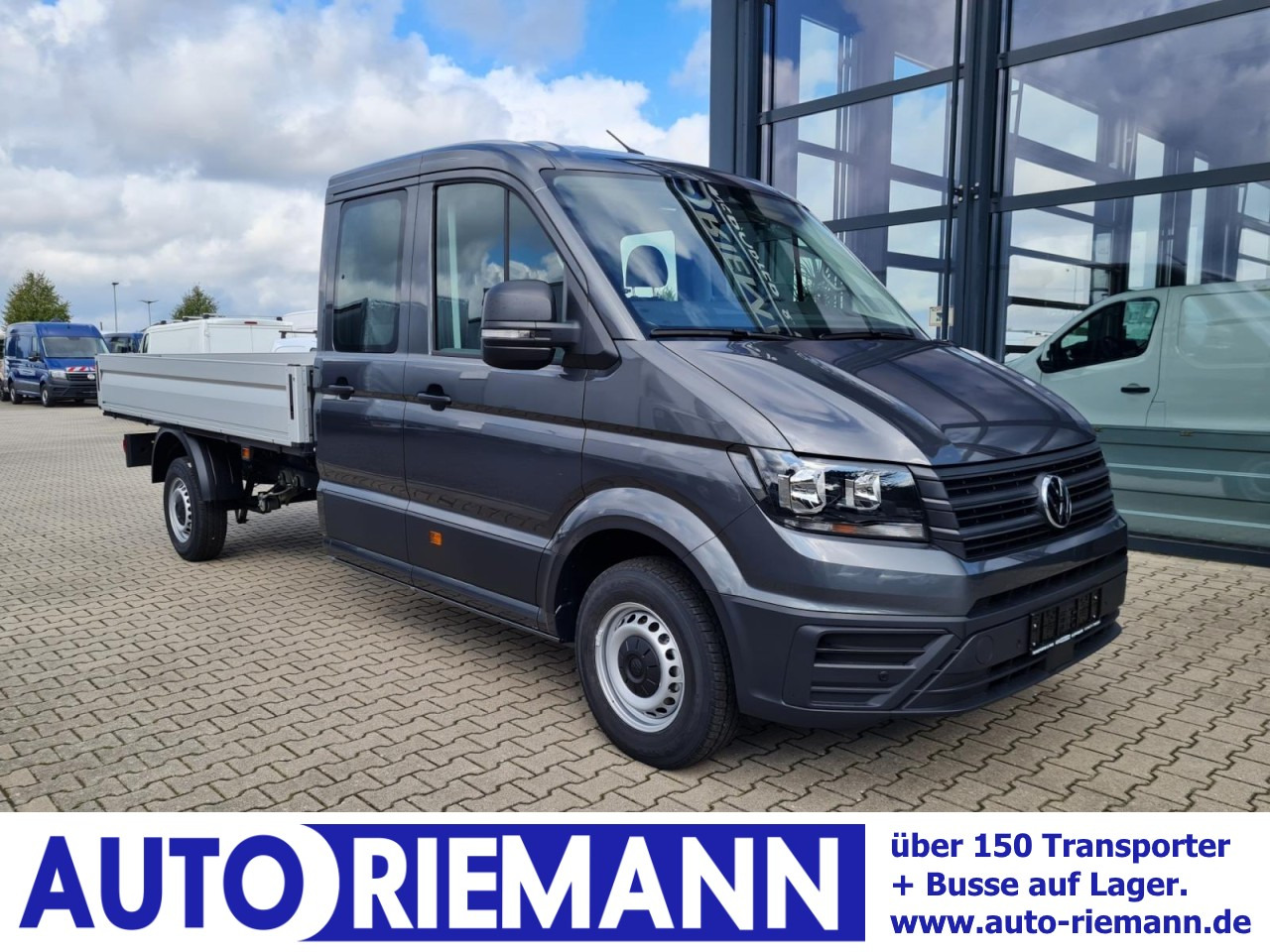 Volkswagen Crafter 35 Doka 7-Sitze MAXI L4 KLIMA TEMPOMAT - Pritsche Transporter, Transporter mit Doppelkabine: das Bild 1 Volkswagen Crafter 35 Doka 7-Sitze MAXI L4 KLIMA TEMPOMAT - Pritsche Transporter, Transporter mit Doppelkabine: das Bild 1