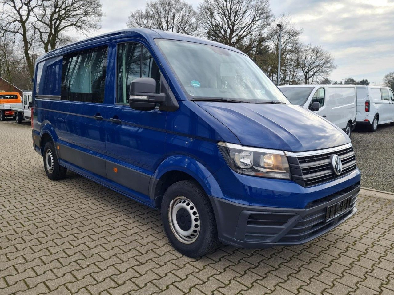Kastenwagen, Transporter mit Doppelkabine Volkswagen Crafter 35 Kasten Plus Doka mixto NAVI AHK 6 Sit: das Bild 21
