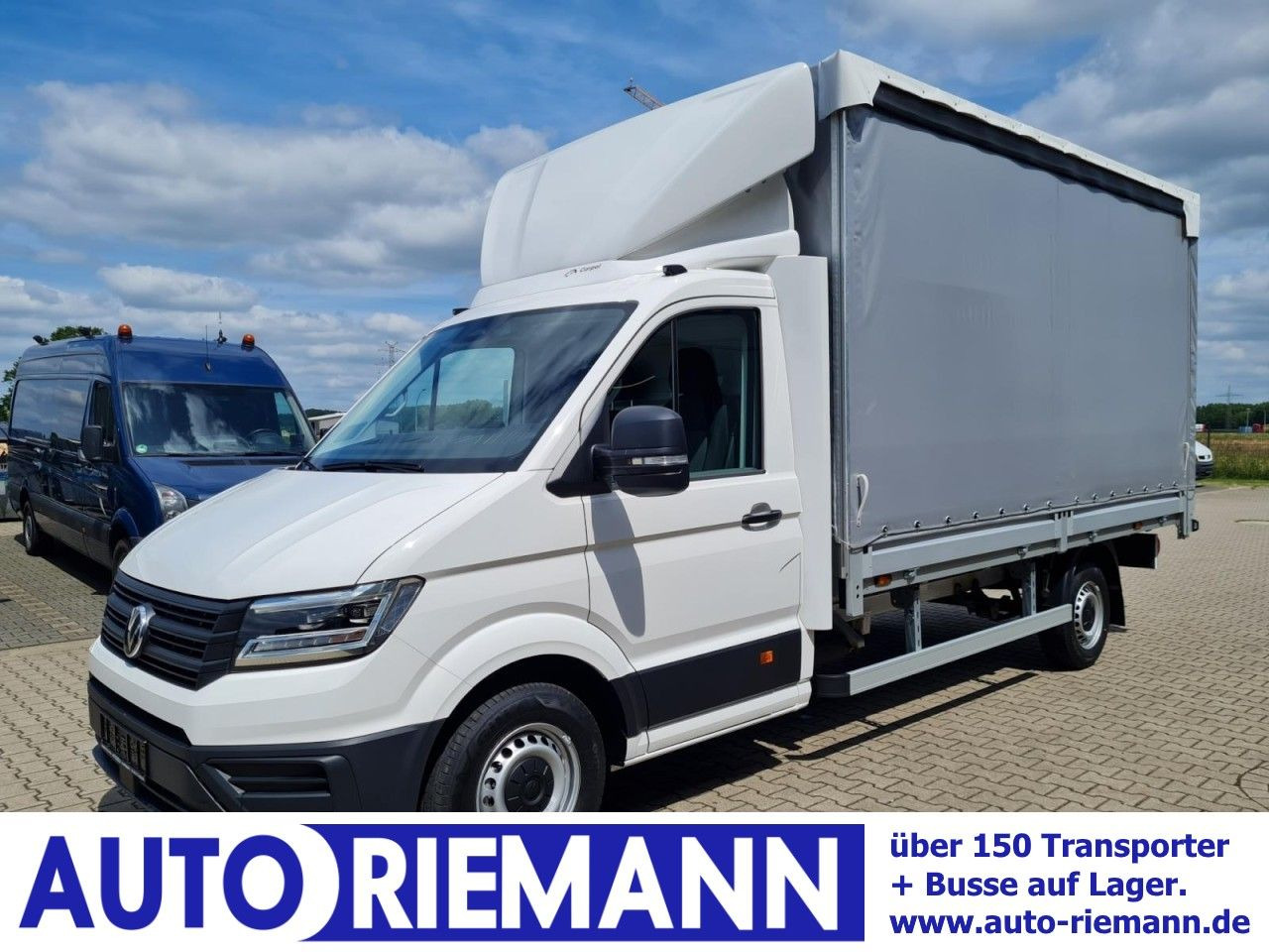 Volkswagen Crafter 35 TDI Pritsche Schiebe Plane LED TEMPOM - Planen Transporter: das Bild 1 Volkswagen Crafter 35 TDI Pritsche Schiebe Plane LED TEMPOM - Planen Transporter: das Bild 1