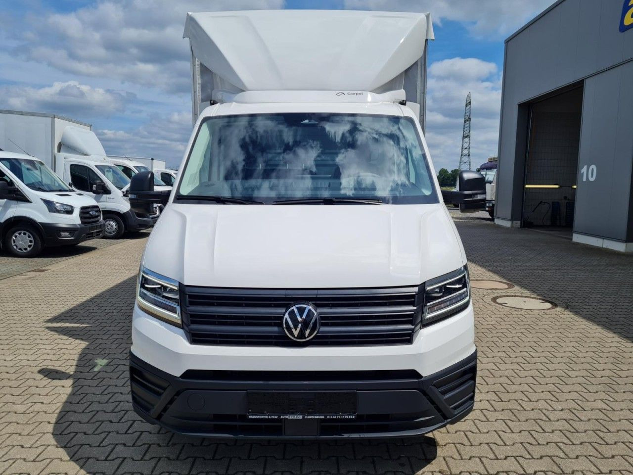 Volkswagen Crafter 35 TDI Pritsche Schiebe Plane LED TEMPOM - Planen Transporter: das Bild 2 Volkswagen Crafter 35 TDI Pritsche Schiebe Plane LED TEMPOM - Planen Transporter: das Bild 2