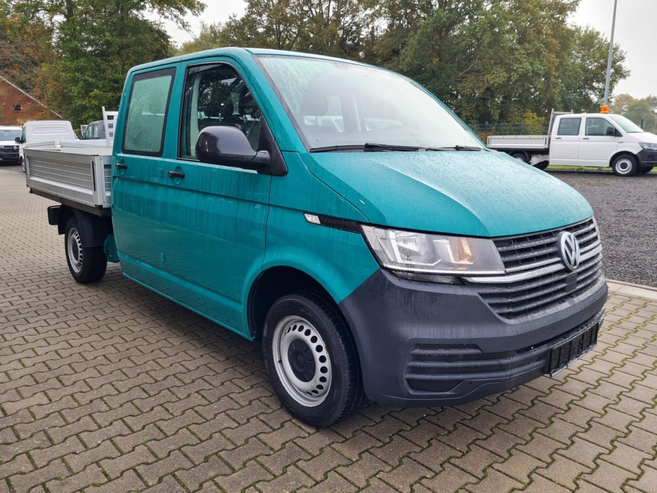 Volkswagen T6.1 Pritsche LR Doka 6-Sitze AHK KUNSTLEDER - Pritsche Transporter: das Bild 3 Volkswagen T6.1 Pritsche LR Doka 6-Sitze AHK KUNSTLEDER - Pritsche Transporter: das Bild 3