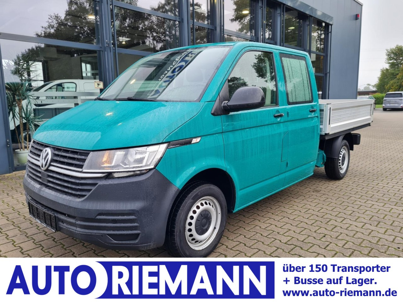 Volkswagen T6.1 Pritsche LR Doka 6-Sitze AHK KUNSTLEDER - Pritsche Transporter: das Bild 1 Volkswagen T6.1 Pritsche LR Doka 6-Sitze AHK KUNSTLEDER - Pritsche Transporter: das Bild 1