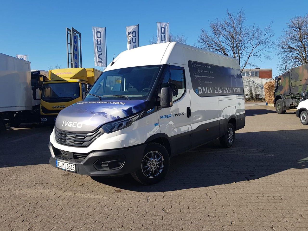 Iveco Daily 38S14E V Rückfahrkamera, AHK mit 3,5t, ... - Kastenwagen, Elektro-Transporter: das Bild 1 Iveco Daily 38S14E V Rückfahrkamera, AHK mit 3,5t, ... - Kastenwagen, Elektro-Transporter: das Bild 1