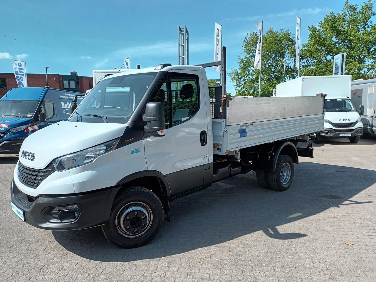 Iveco Daily 70C18H Meiler Kipper Dreiseitenkipper 1... - Kipper Transporter: das Bild 1 Iveco Daily 70C18H Meiler Kipper Dreiseitenkipper 1... - Kipper Transporter: das Bild 1