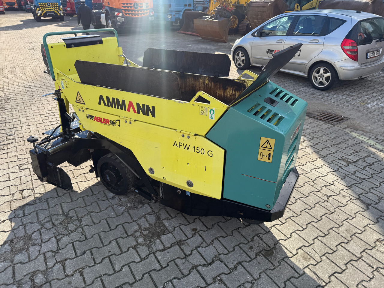 Ammann AFW 150G Gehwegfertiger - Bagger: das Bild 4 Ammann AFW 150G Gehwegfertiger - Bagger: das Bild 4