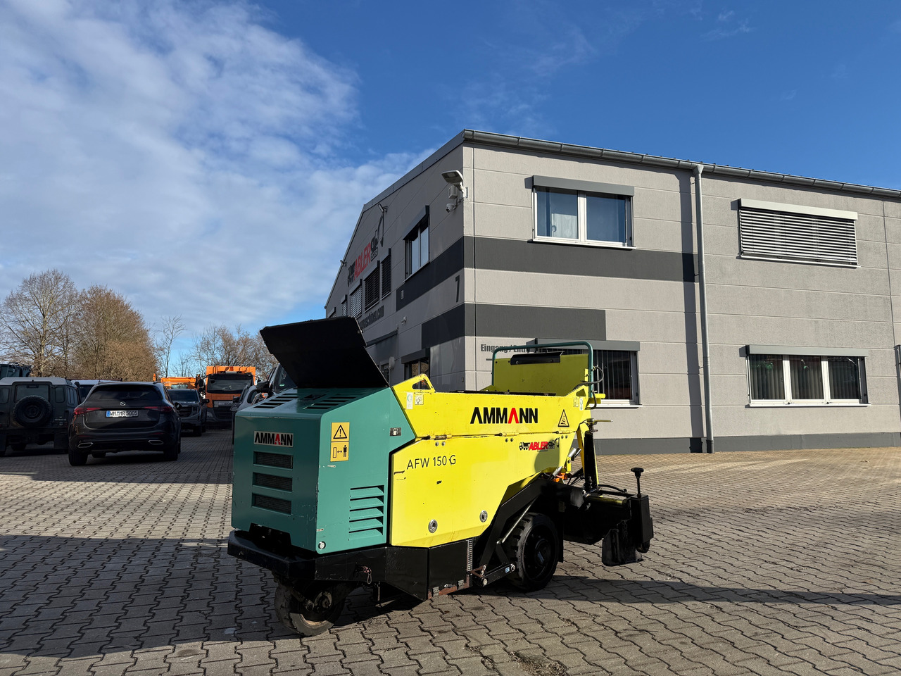Ammann AFW 150G Gehwegfertiger - Bagger: das Bild 2 Ammann AFW 150G Gehwegfertiger - Bagger: das Bild 2