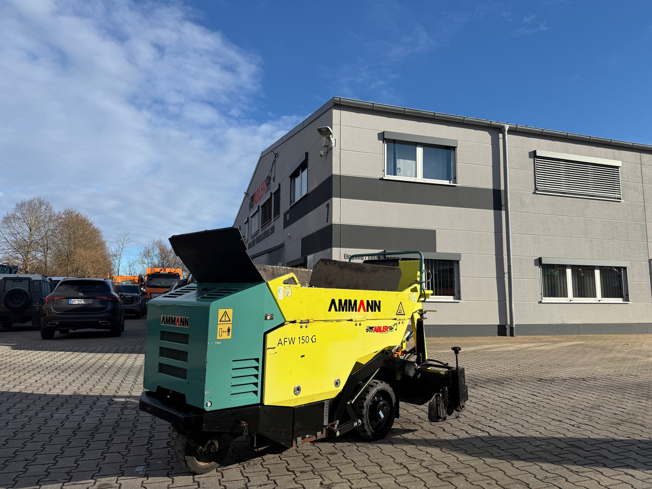 Ammann AFW 150G Gehwegfertiger - Bagger: das Bild 3 Ammann AFW 150G Gehwegfertiger - Bagger: das Bild 3