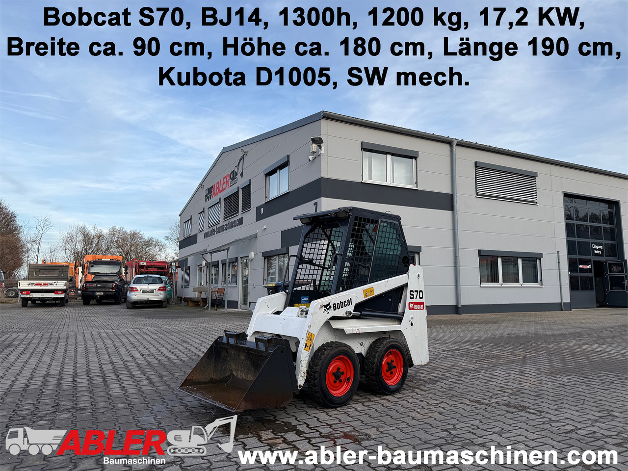 Bobcat S70 Kompaktlader - Radlader: das Bild 1 Bobcat S70 Kompaktlader - Radlader: das Bild 1