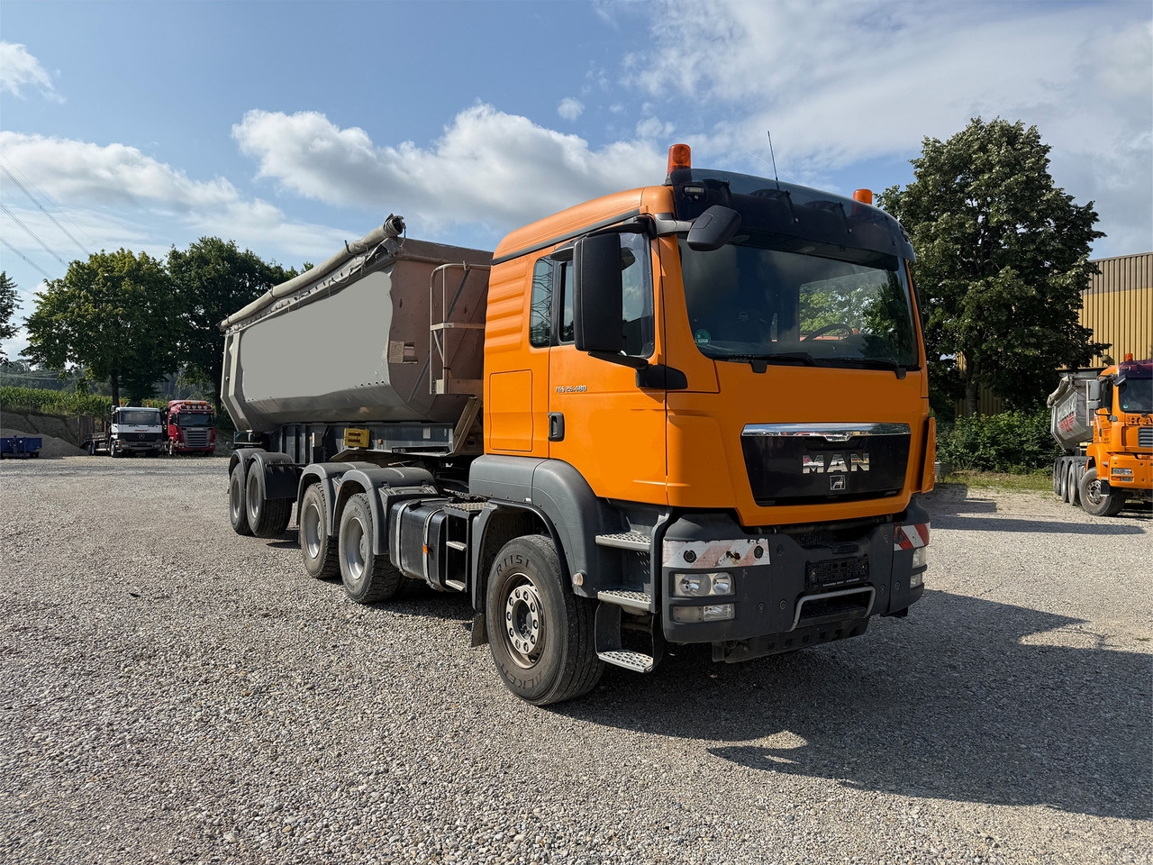 MAN TGS 26.480 SZM 6x4 mit Kippauflieger - Kipper: das Bild 4 MAN TGS 26.480 SZM 6x4 mit Kippauflieger - Kipper: das Bild 4