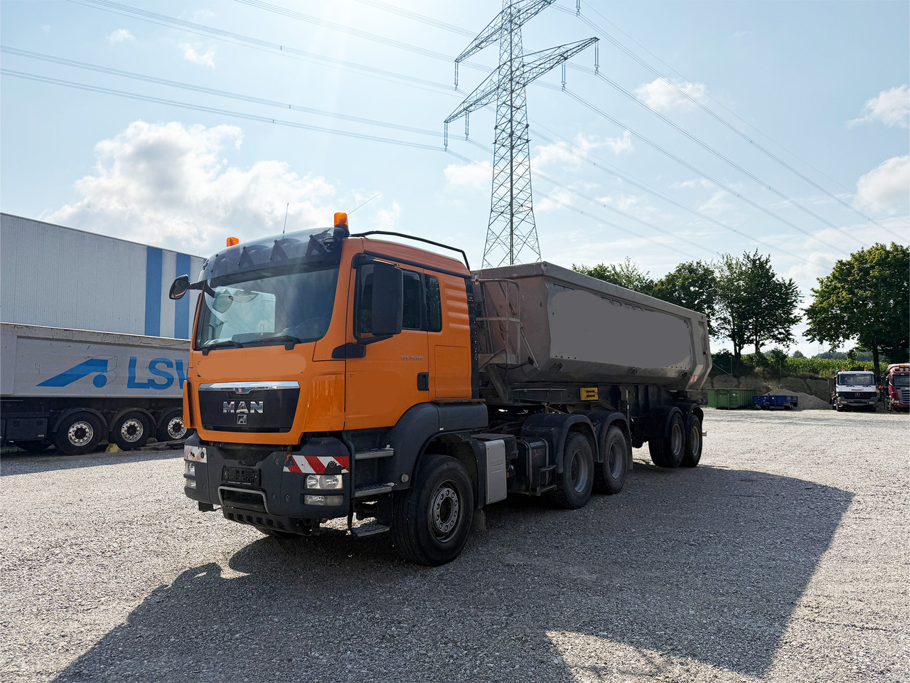 MAN TGS 26.480 SZM 6x4 mit Kippauflieger - Kipper: das Bild 2 MAN TGS 26.480 SZM 6x4 mit Kippauflieger - Kipper: das Bild 2