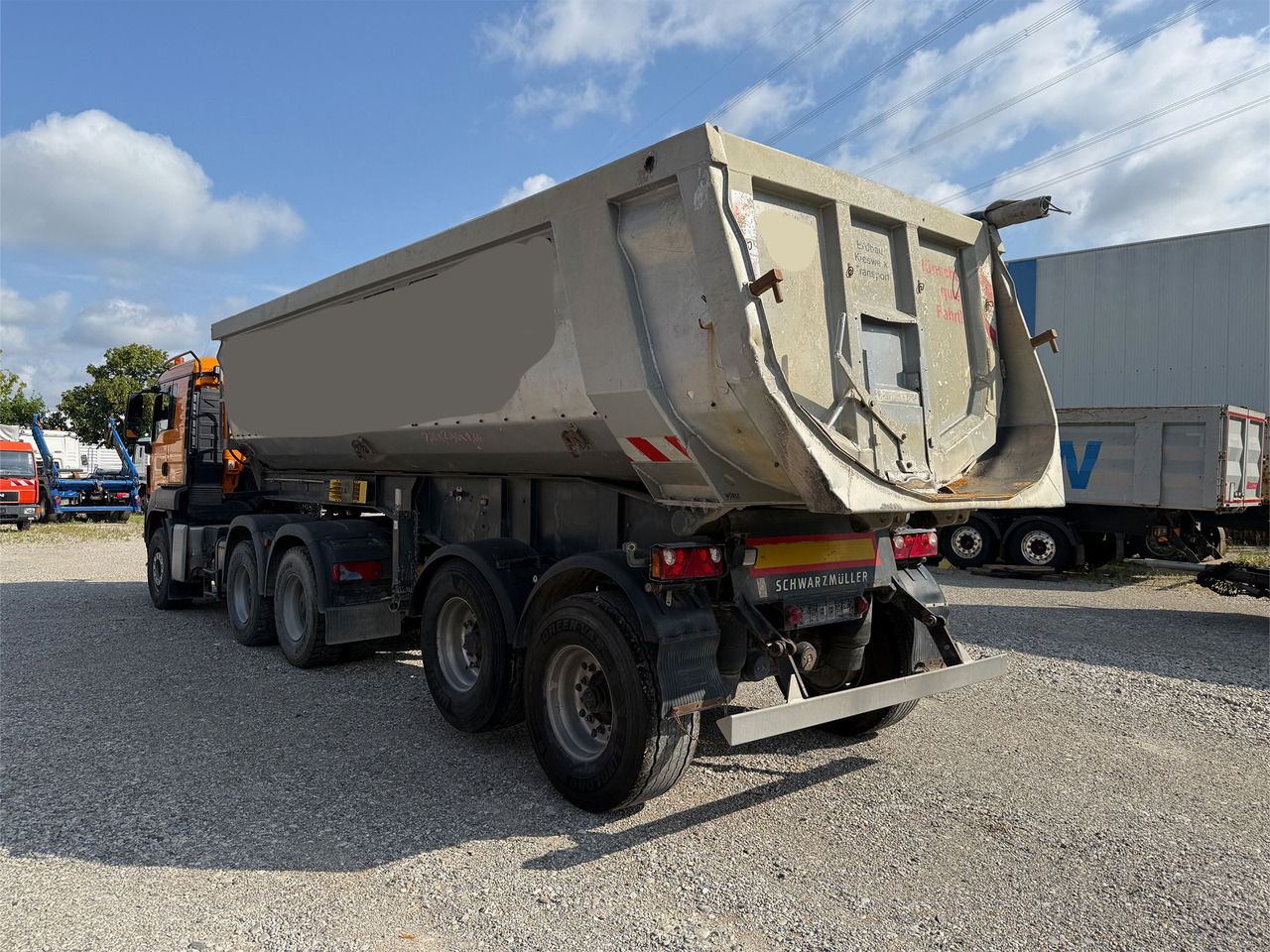 MAN TGS 26.480 SZM 6x4 mit Kippauflieger - Kipper: das Bild 5 MAN TGS 26.480 SZM 6x4 mit Kippauflieger - Kipper: das Bild 5