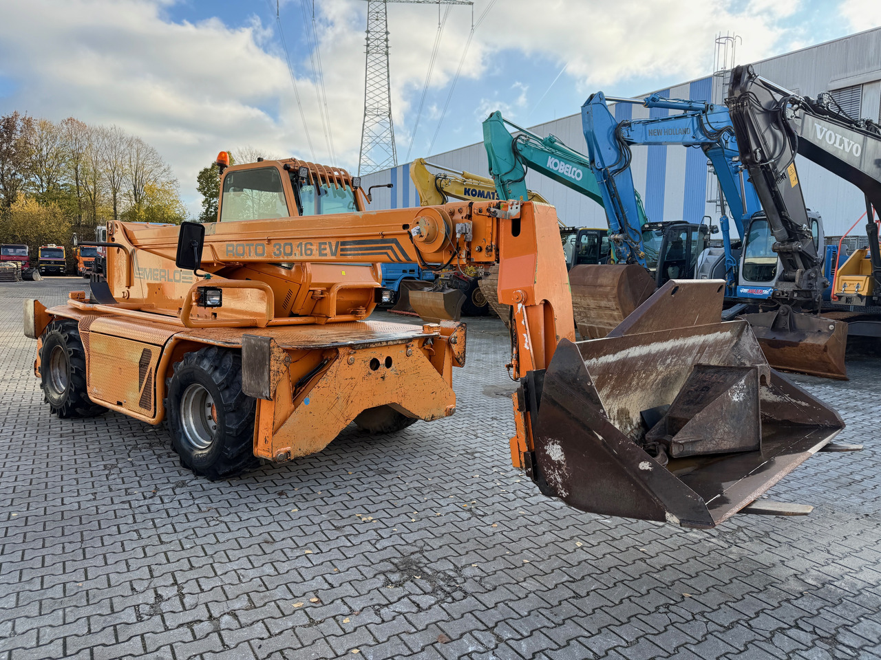 Merlo Roto 30.16 EV Teleskoplader 16m Arbeitskorb - Radlader: das Bild 5 Merlo Roto 30.16 EV Teleskoplader 16m Arbeitskorb - Radlader: das Bild 5