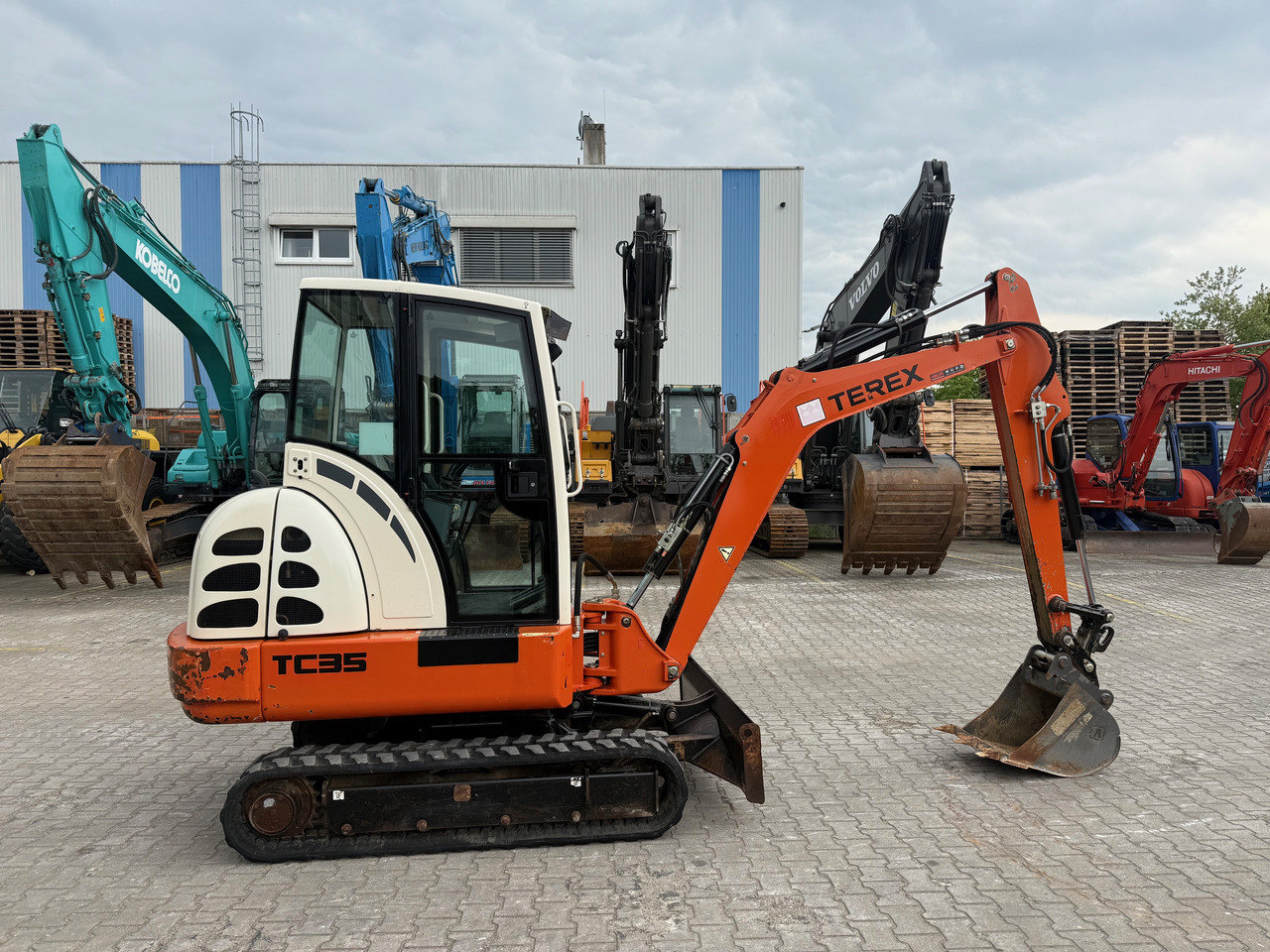 Bagger Terex TC35 Minibagger SW Alle Leitungen: das Bild 7