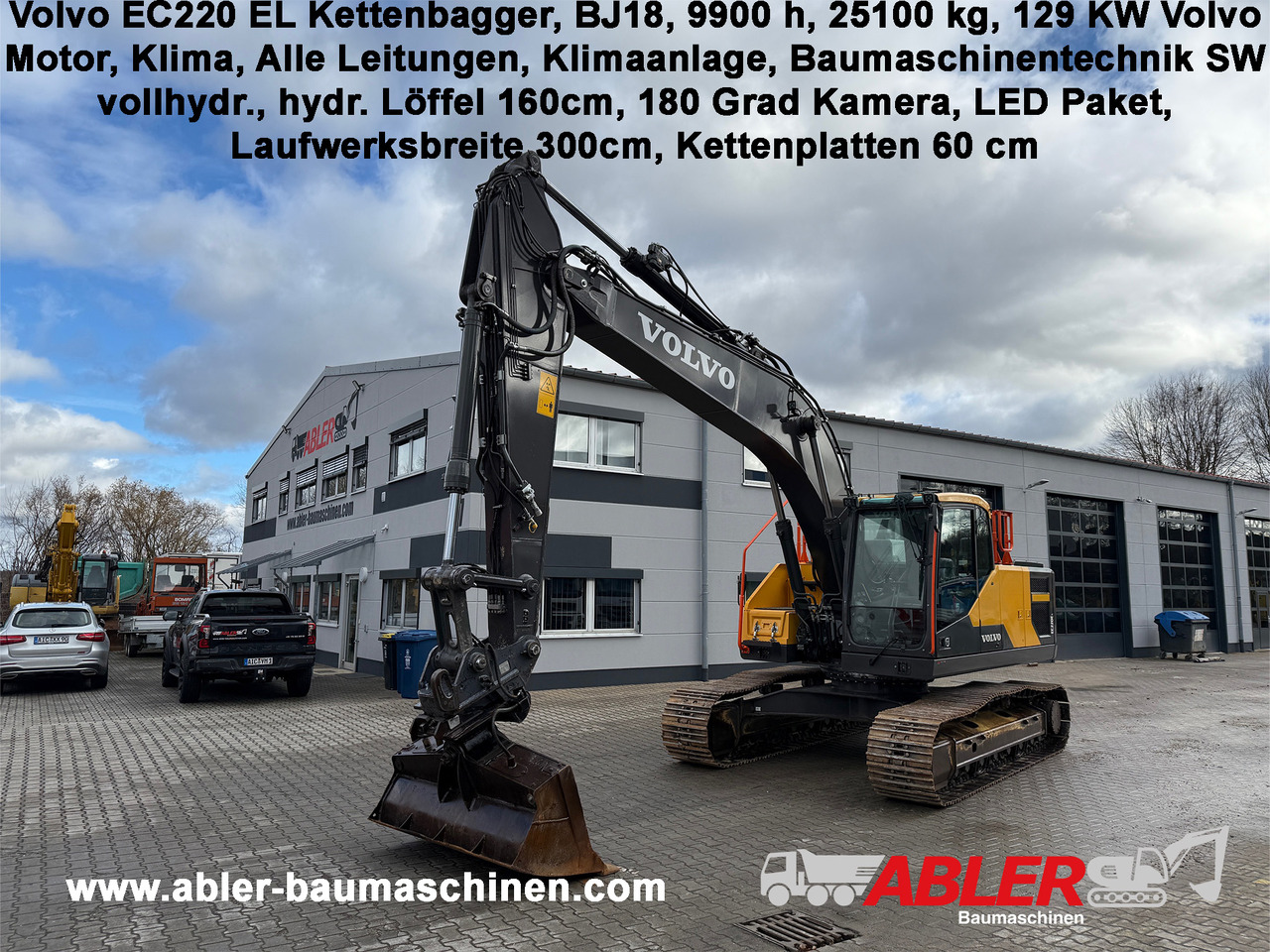 Volvo EC220 EL Kettenbagger Klima 180 Grad LED TOP! - Kettenbagger: das Bild 1 Volvo EC220 EL Kettenbagger Klima 180 Grad LED TOP! - Kettenbagger: das Bild 1