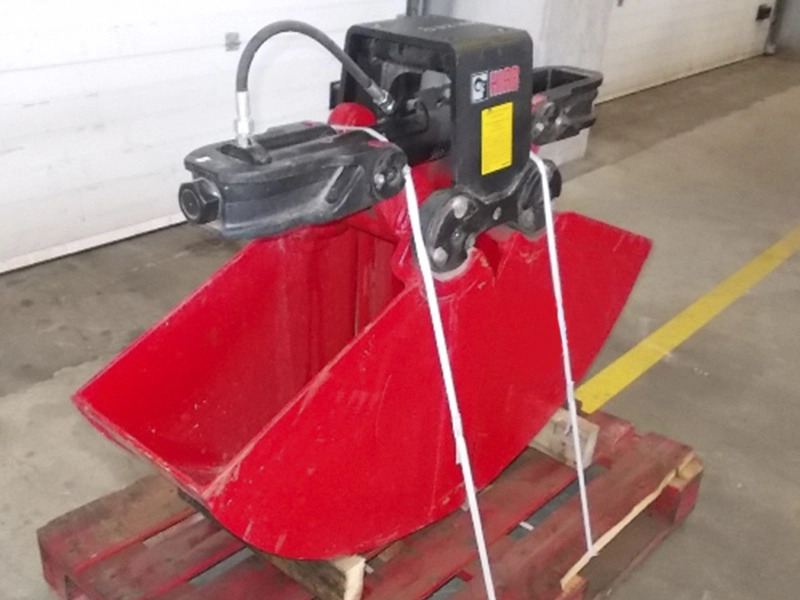 Bivalva Kinshofer 150 lt. - Zweischalengreifer für Kran: das Bild 1 Bivalva Kinshofer 150 lt. - Zweischalengreifer für Kran: das Bild 1
