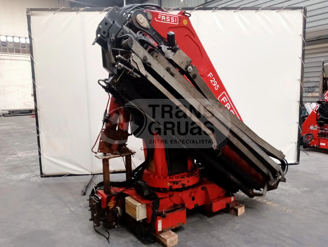 Grúa hidráulica Fassi F295RA.2.25 E-DYNAMIC - Ladekran: das Bild 5 Grúa hidráulica Fassi F295RA.2.25 E-DYNAMIC - Ladekran: das Bild 5