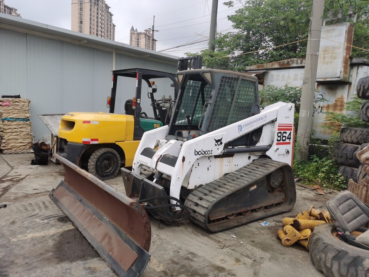 Bobcat 864 - Deltalader: das Bild 4 Bobcat 864 - Deltalader: das Bild 4