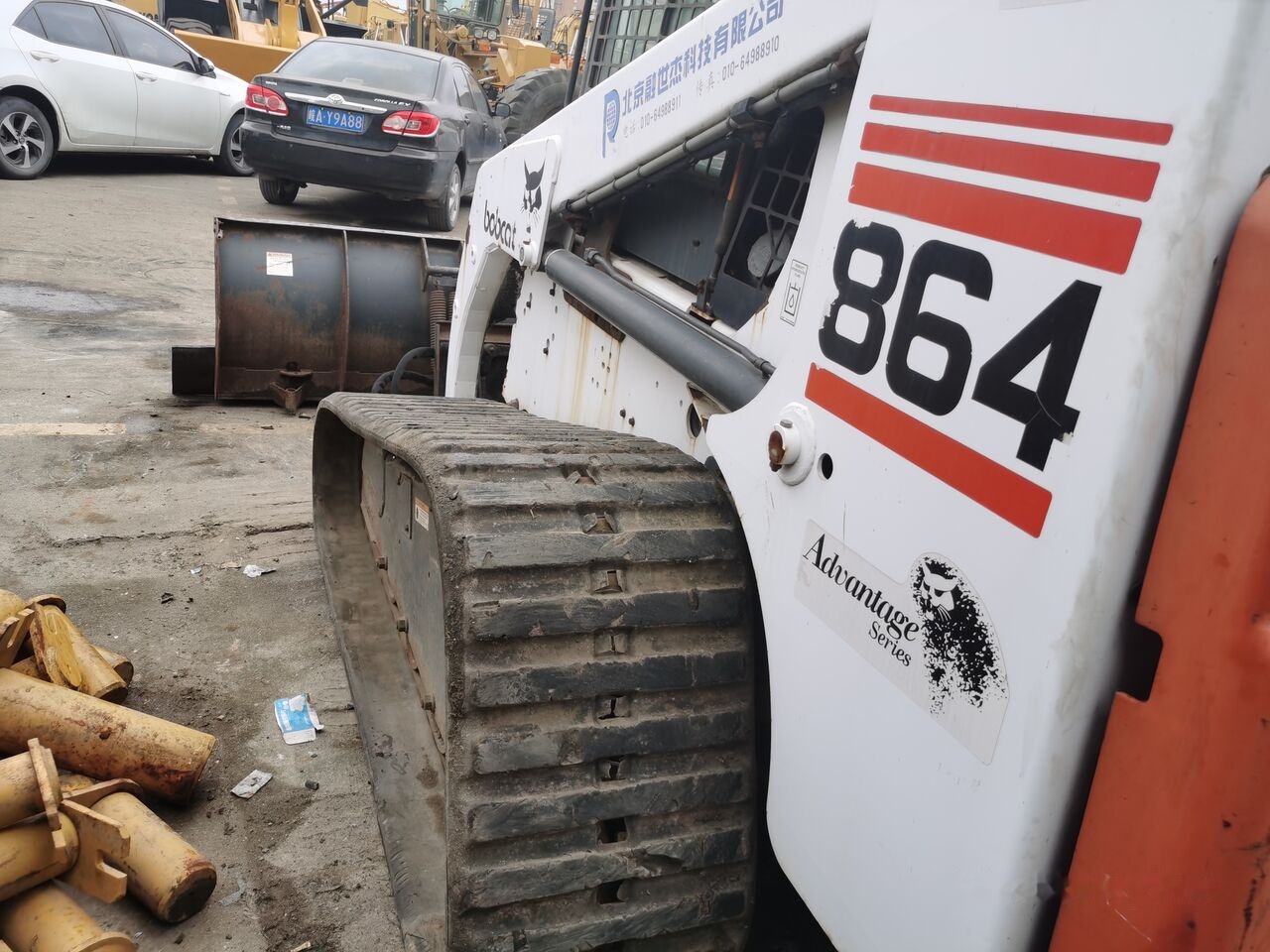 Bobcat 864 - Deltalader: das Bild 2 Bobcat 864 - Deltalader: das Bild 2