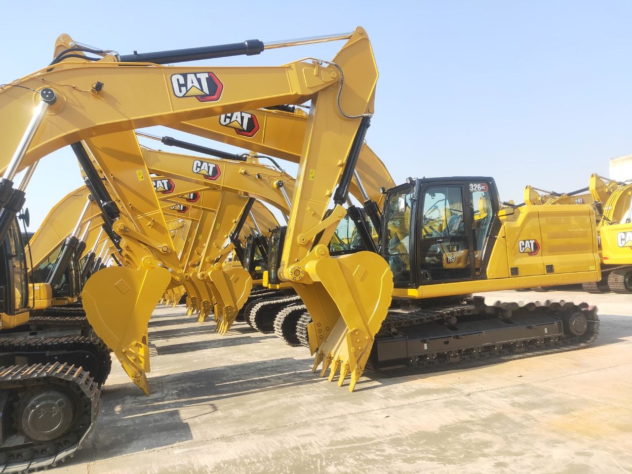Caterpillar 326GC - Kettenbagger: das Bild 1 Caterpillar 326GC - Kettenbagger: das Bild 1