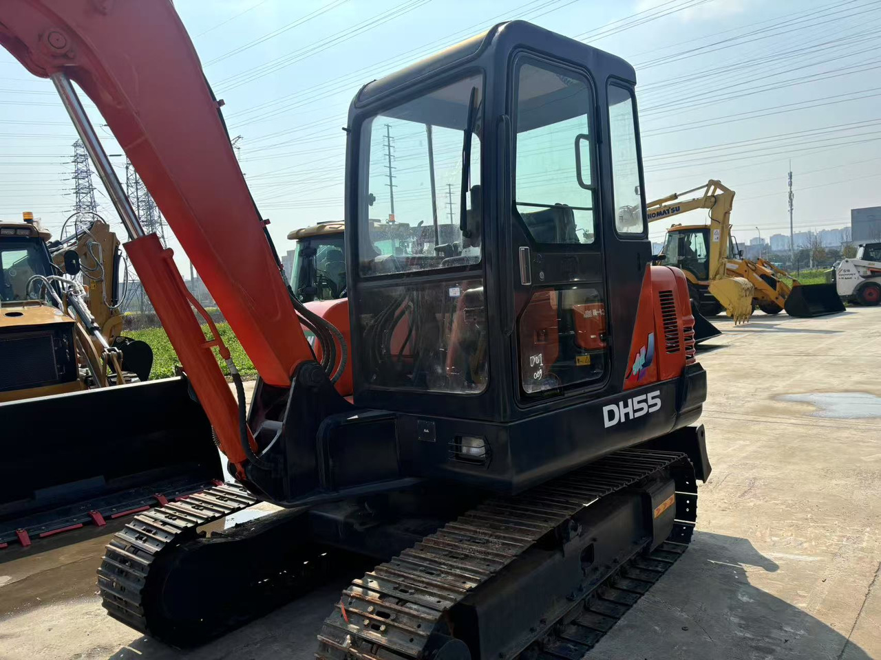 Doosan DH55 - Minibagger: das Bild 4 Doosan DH55 - Minibagger: das Bild 4
