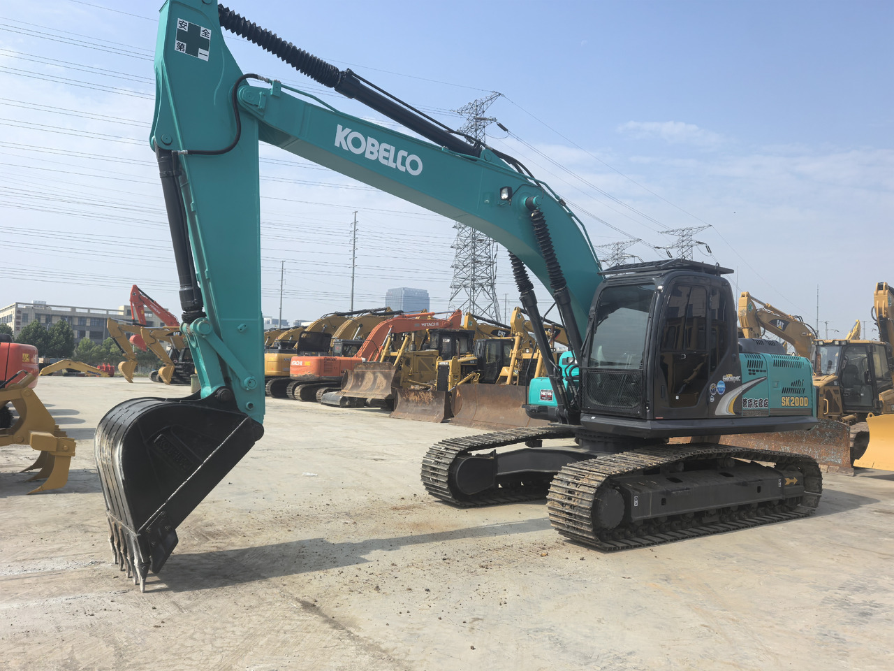 KOBELCO SK200D - Bagger: das Bild 1 KOBELCO SK200D - Bagger: das Bild 1