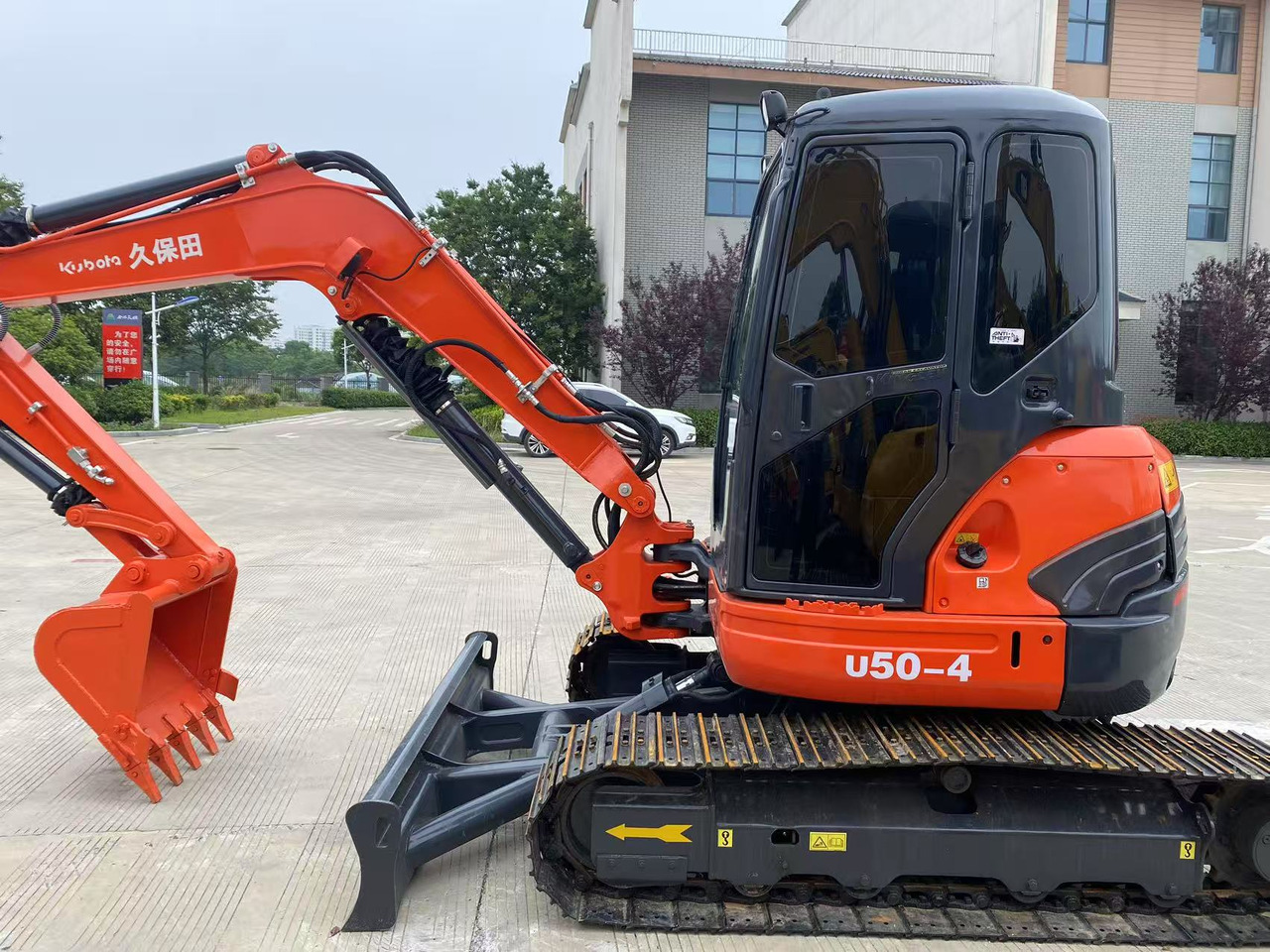 KUBOTA U50 - Minibagger: das Bild 4 KUBOTA U50 - Minibagger: das Bild 4