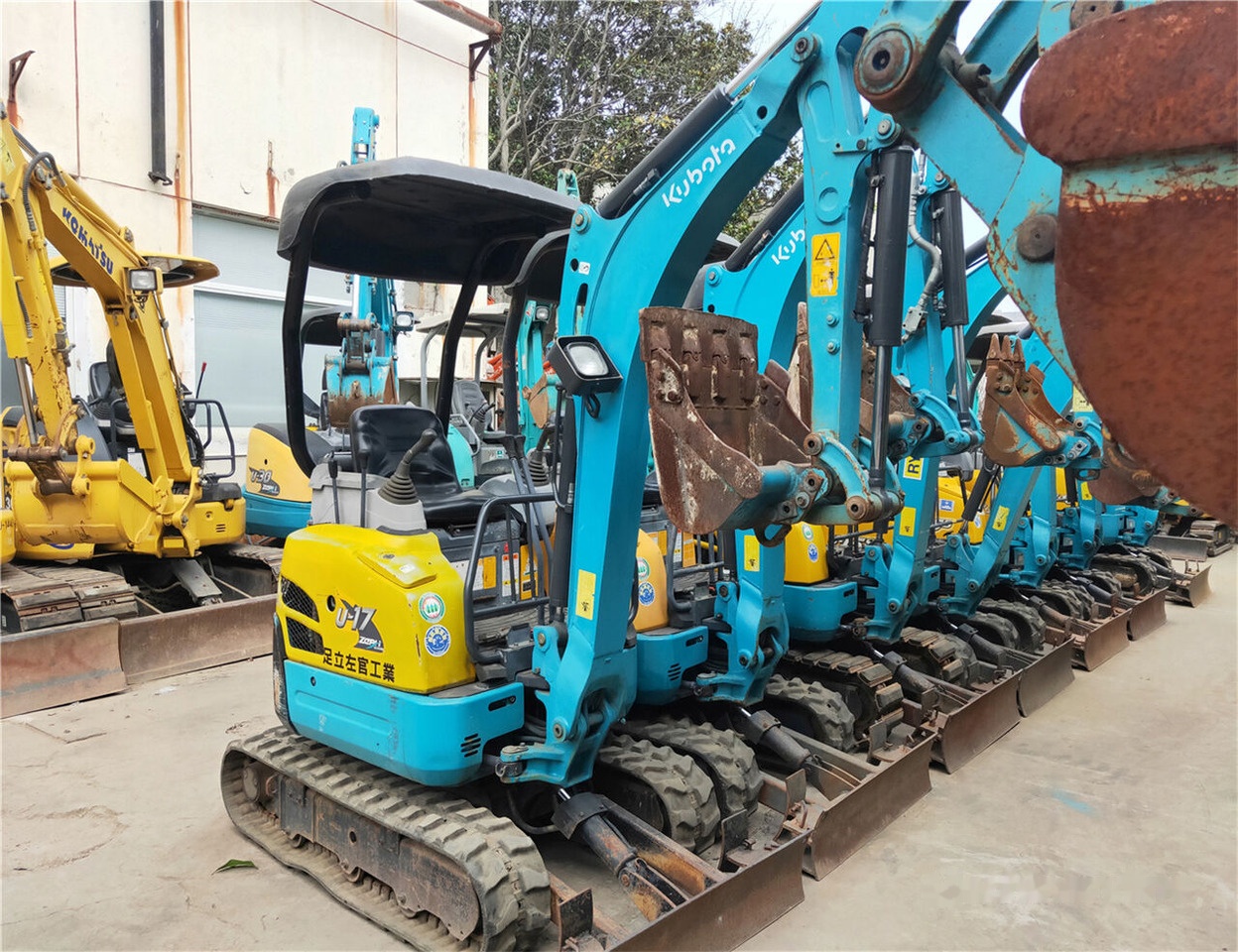 Kubota U17 - Minibagger: das Bild 2 Kubota U17 - Minibagger: das Bild 2