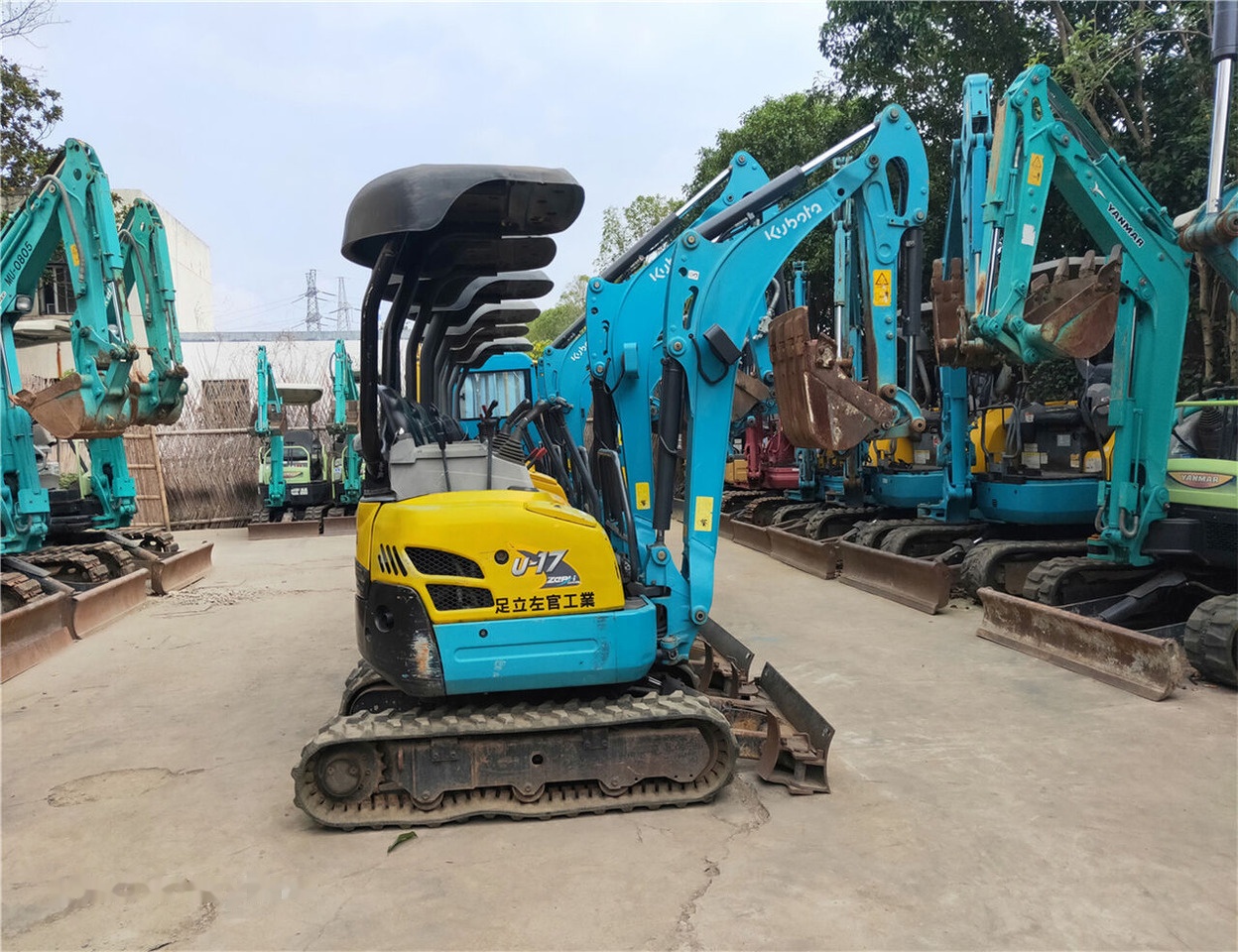 Kubota U17 - Minibagger: das Bild 4 Kubota U17 - Minibagger: das Bild 4