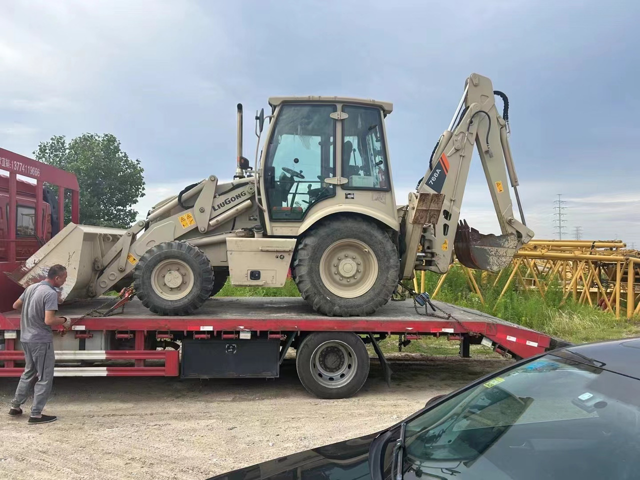 Baggerlader LIUGONG 766A: das Bild 6 Baggerlader LIUGONG 766A: das Bild 6