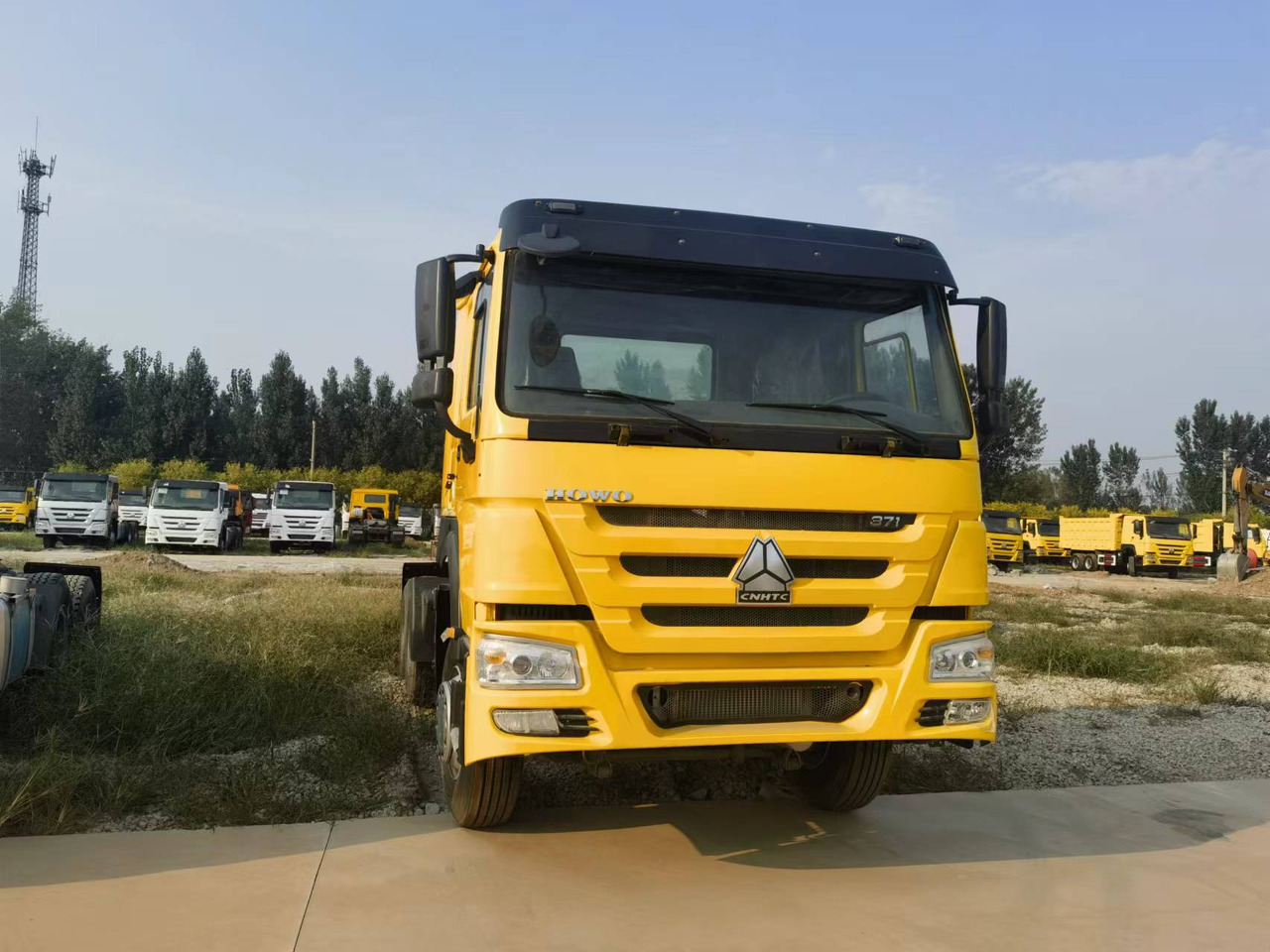 Sattelzugmaschine Sinotruk HOWO 371 Tractor: das Bild 6 Sattelzugmaschine Sinotruk HOWO 371 Tractor: das Bild 6