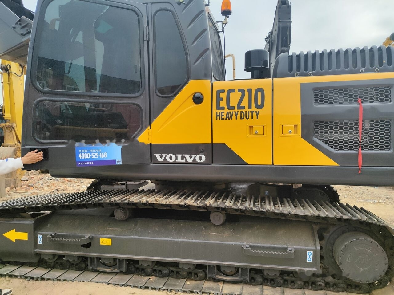 Volvo EC210 - Kettenbagger: das Bild 2 Volvo EC210 - Kettenbagger: das Bild 2