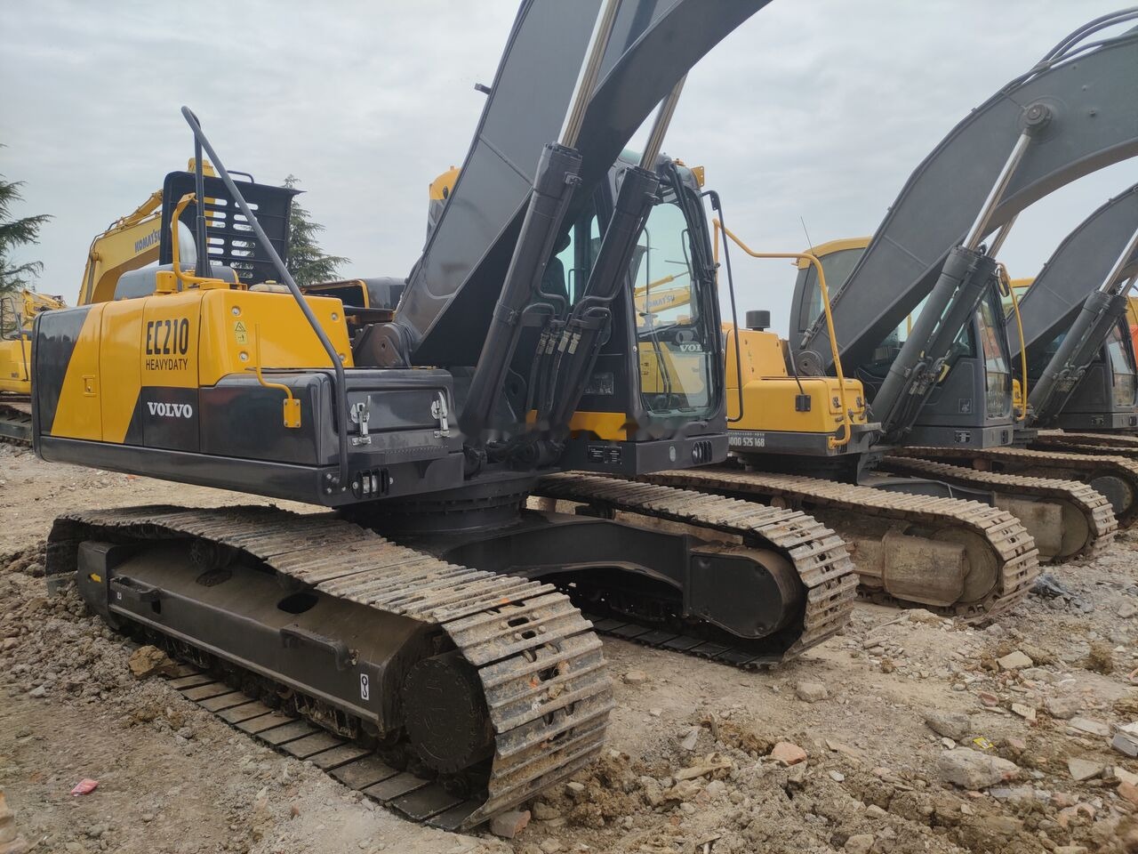 Volvo EC210B - Kettenbagger: das Bild 5 Volvo EC210B - Kettenbagger: das Bild 5