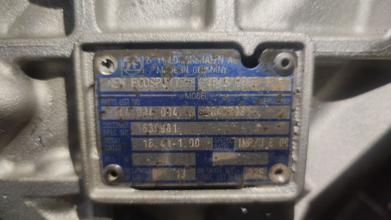 DAF 16S2323 ZF 16S2323 DAF ZF105 truck - Getriebe für LKW: das Bild 5 DAF 16S2323 ZF 16S2323 DAF ZF105 truck - Getriebe für LKW: das Bild 5