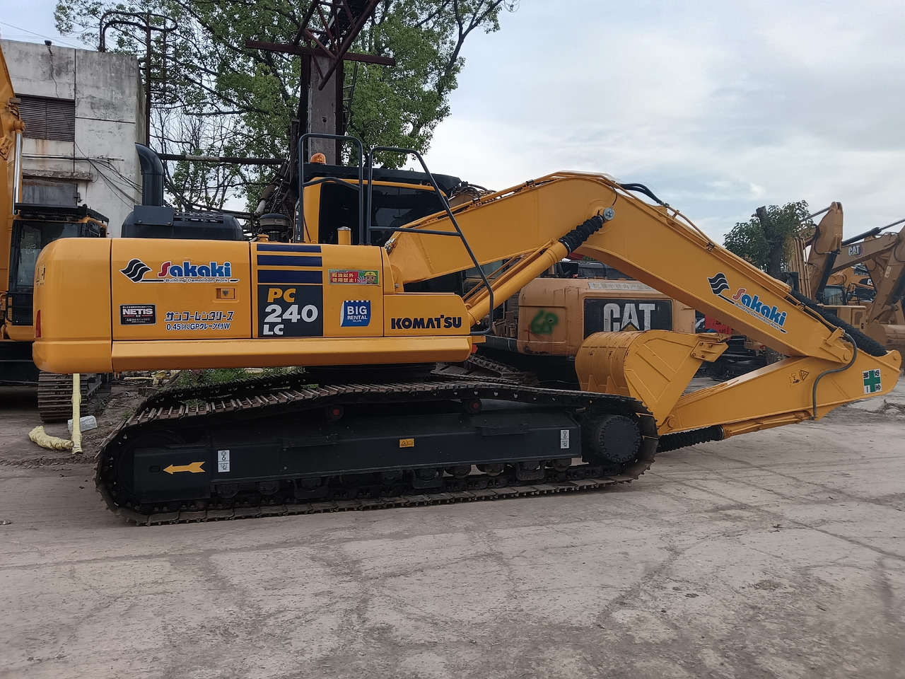 KOMATSU PC 240 LC - Kettenbagger: das Bild 3 KOMATSU PC 240 LC - Kettenbagger: das Bild 3