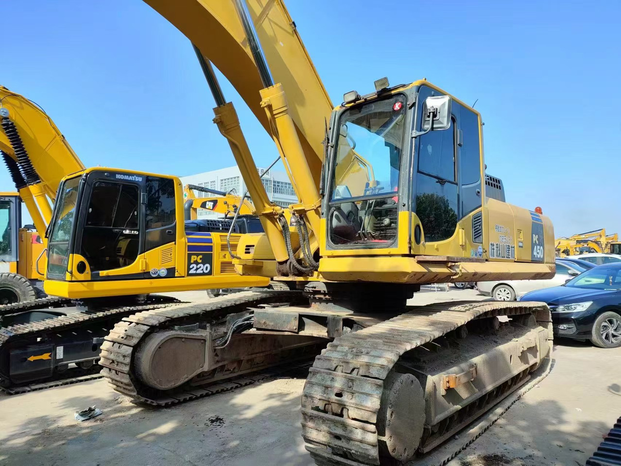KOMATSU PC 450 - 8 - Kettenbagger: das Bild 3 KOMATSU PC 450 - 8 - Kettenbagger: das Bild 3